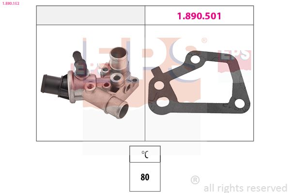 EPS 1.880.152 Thermostat, coolant