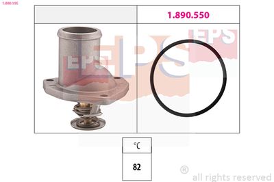 Thermostat, coolant EPS 1.880.195