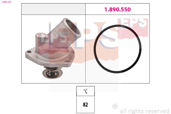 EPS 1.880.197 Thermostat, coolant