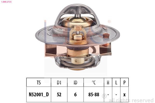 EPS 1.880.272S Thermostat, coolant