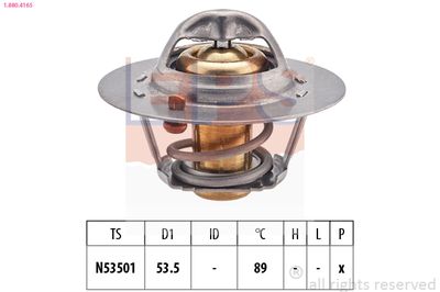 Thermostat, coolant EPS 1.880.416S