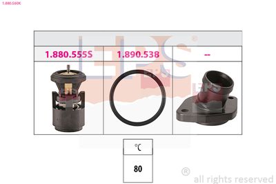 Thermostat, coolant EPS 1.880.560K