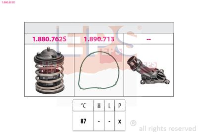 Thermostat, coolant EPS 1.880.851K