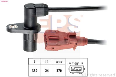 Sensor, crankshaft pulse EPS 1.953.021