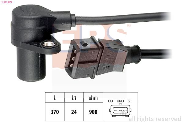 EPS 1.953.077 Sensor, crankshaft pulse