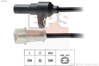 Sensor, crankshaft pulse EPS 1.953.142