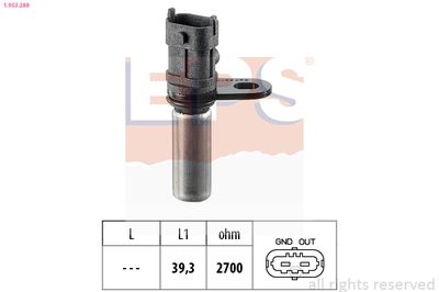 Sensor, crankshaft pulse EPS 1.953.288