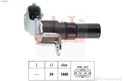 Sensor, crankshaft pulse EPS 1.953.327