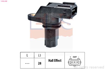 Sensor, crankshaft pulse EPS 1.953.349