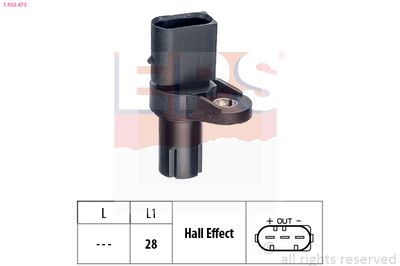 Sensor, crankshaft pulse EPS 1.953.473