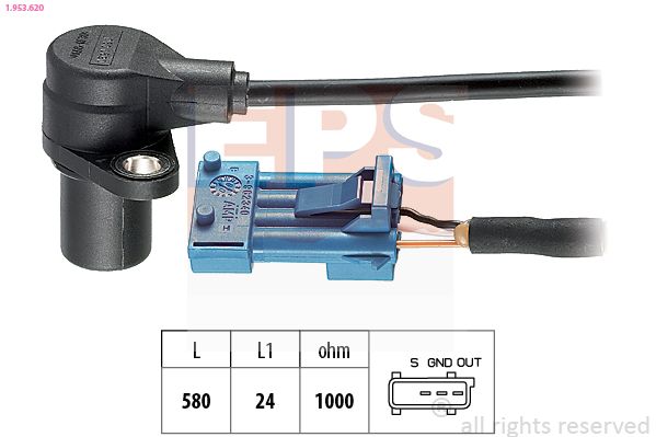 EPS 1.953.620 Sensor, crankshaft pulse