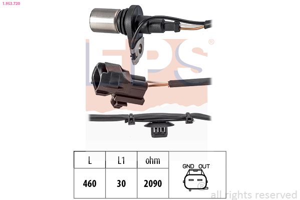 EPS 1.953.720 Sensor, crankshaft pulse