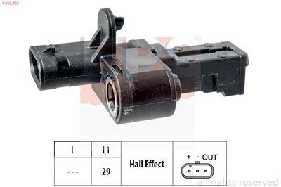 Sensor, crankshaft pulse EPS 1.953.792