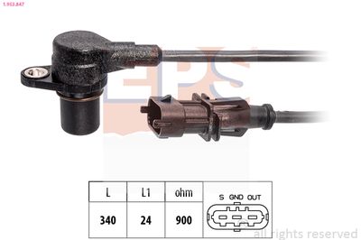 Sensor, crankshaft pulse EPS 1.953.847