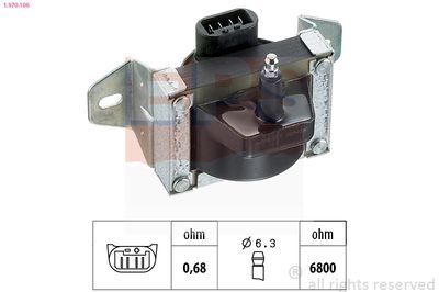 Ignition Coil EPS 1.970.106