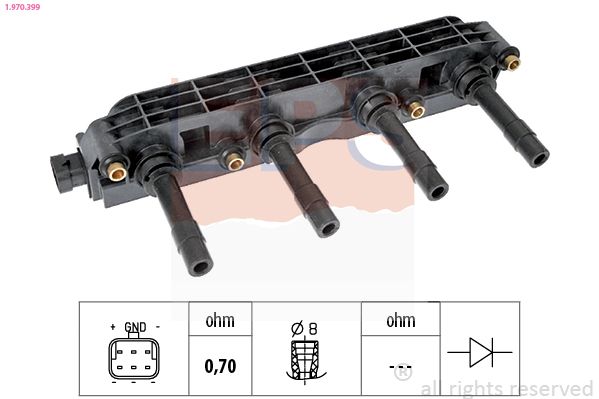 EPS 1.970.399 Ignition Coil