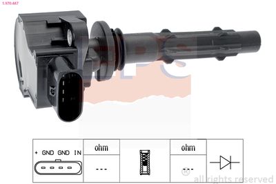 Ignition Coil EPS 1.970.487