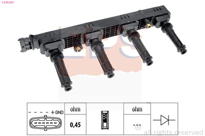 Ignition Coil EPS 1.970.507