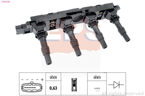 EPS 1.970.508 Ignition Coil