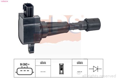 Ignition Coil EPS 1.970.514