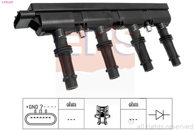 Ignition Coil EPS 1.970.547