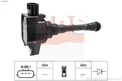 Ignition Coil EPS 1.970.551