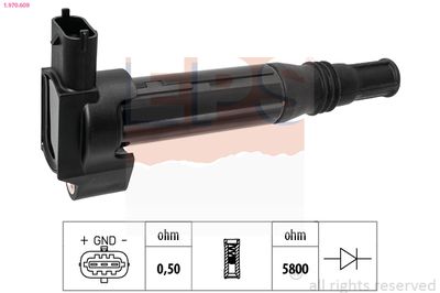 Ignition Coil EPS 1.970.609