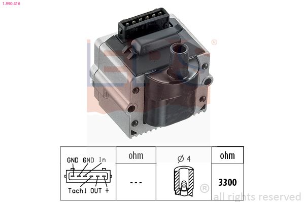 EPS 1.990.416 Ignition Coil Unit