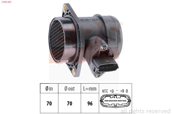 EPS 1.991.031 Mass Air Flow Sensor