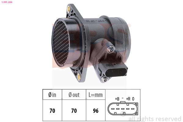 EPS 1.991.284 Mass Air Flow Sensor