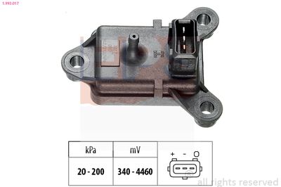 Air Pressure Sensor, altitude adaption EPS 1.993.017