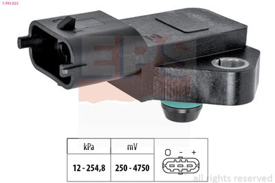 Air Pressure Sensor, altitude adaption EPS 1.993.022