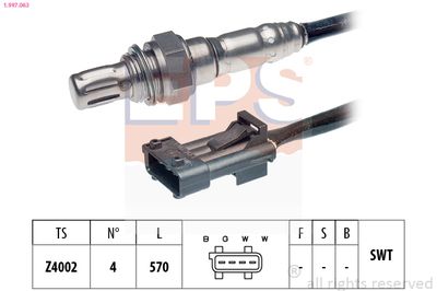 Lambda Sensor EPS 1.997.063