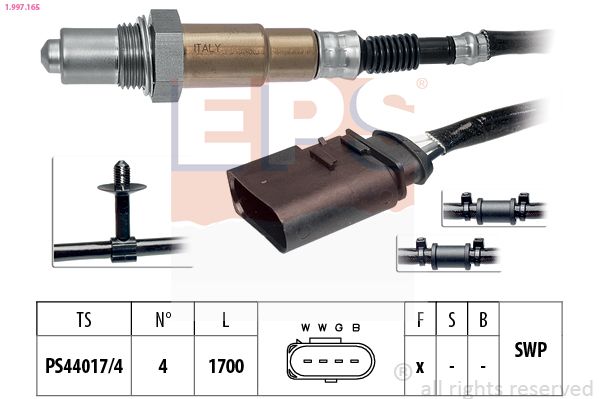 EPS 1.997.165 Lambda Sensor