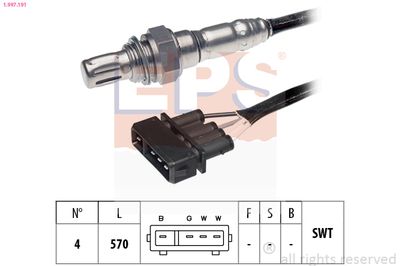 Lambda Sensor EPS 1.997.191