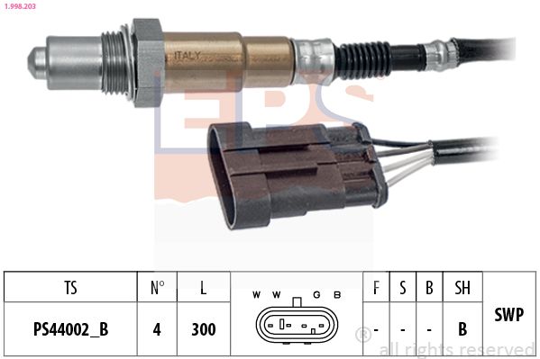 EPS 1.998.203 Lambda Sensor