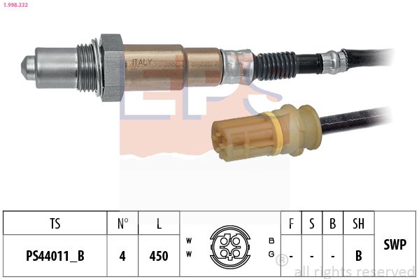 EPS 1.998.332 Lambda Sensor