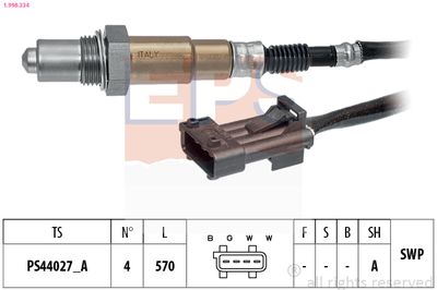 Lambda Sensor EPS 1.998.334