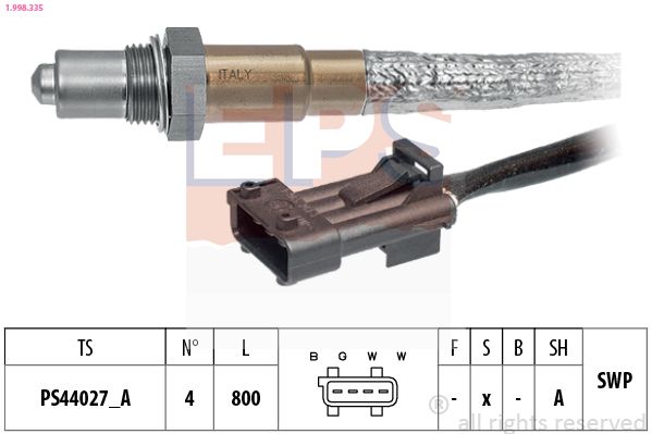 EPS 1.998.335 Lambda Sensor