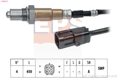 Lambda Sensor EPS 1.998.357