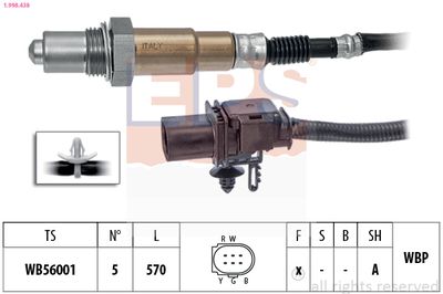 Lambda Sensor EPS 1.998.438