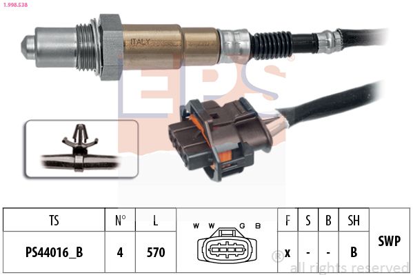 EPS 1.998.538 Lambda Sensor