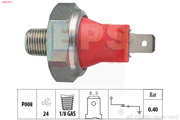 EPS 1.800.017 Oil Pressure Switch