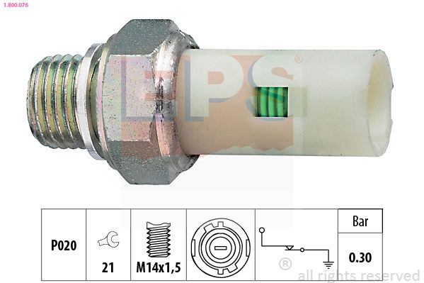 EPS 1.800.076 Oil Pressure Switch