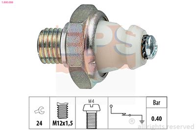 Oil Pressure Switch EPS 1.800.098