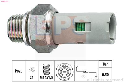 Oil Pressure Switch EPS 1.800.151