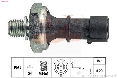 Oil Pressure Switch EPS 1.800.170