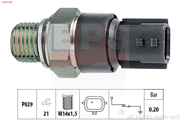 EPS 1.800.189 Oil Pressure Switch