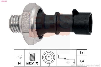 Oil Pressure Switch EPS 1.800.222