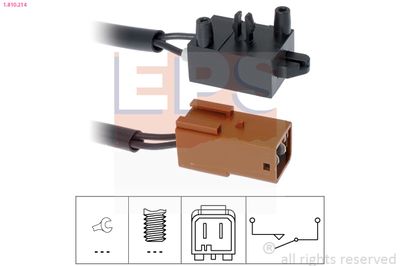 Switch, clutch control (cruise control) EPS 1.810.214